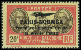 Neuf Avec Charnière N° 3/28, La Série Paris-Nouméa 1932, TB - Other & Unclassified