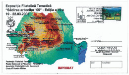 COV 56 - 1130 REFORESTATION, Romania - Cover - Used - 2005 - Natuur