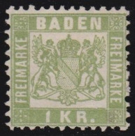 Baden     -     Michel   -    23         -    (*)     -    Ungebraucht Ohne Gummi - Neufs