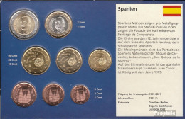Spanien 2004 Stgl./unzirkuliert Kursmünzensatz Stgl./unzirkuliert 2004 EURO-Nachauflage - Espagne