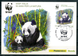 ITALIA / ITALY 2016 - WWF Italia - 50 Anni Per La Natura - Maximum Card. - Maximum Cards