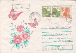 REGISTRED COVERS NICE FRANKING , 1992  ROMANIA - Cartas & Documentos