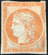 (*) 5 -- Essai Du 40c. S/papier Pelure. TB. - 1849-1850 Ceres