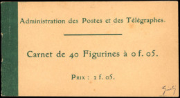 ** 111 -- 5c. Type Blanc. Carnet De 40 Timbres. SUP. - Autres & Non Classés