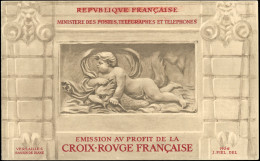 ** 2001 -- Carnet Croix-Rouge. Variété D'essuyage Sur L'impression Rouge. SUP. - Autres & Non Classés