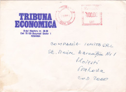 TRIBUNA ECONOMICA  COVERS NICE FRANKING , 1995  ROMANIA - Cartas & Documentos