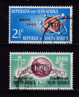 South Africa 1965 Used Stamp(s) U.T.I. Centenary 344-345 #3514 - Usati