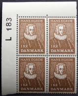 Denmark 1971 MiNr.511   MNH (**) 250 Years Hans Egede Arrived To Greenland    (parti KS 1036 ) - Unused Stamps