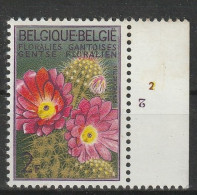 Belgie OCB 1316  ** MNH Met Plaatnummer 2 - 1961-1970