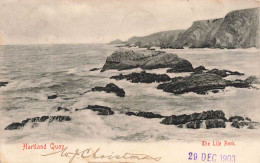 ROYAUME-UNI - Angleterre - Hartland Quay - The Life Rock - Carte Postale Ancienne - Autres & Non Classés