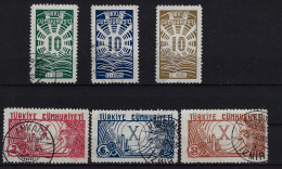 Turkey: Mi 964 - 970 Oblitéré/cancelled/used - Oblitérés