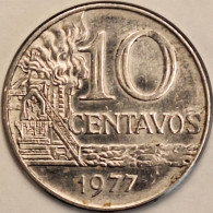 Brazil - 10 Centavos 1977, KM# 578.1a (#3257) - Brazilië