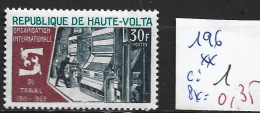 HAUTE-VOLTA 196 ** Côte 1 € - ILO