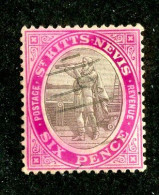 8199 BCXX 1908 St Kitts Scott # 19a Used Cv$27.50 - St.Christopher-Nevis-Anguilla (...-1980)