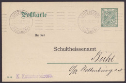 DP 35/02, O, Sauberer Bedarf, Zudruck "Schultheissenamt", 18.11.10 - Postwaardestukken