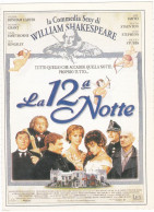 CINEMA - LA 12 NOTTE - 1996 - PICCOLA LOCANDINA CM. 14X10 - Cinema Advertisement