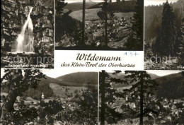 41548856 Wildemann Spiegeltaler Wasserfall Ortsansicht Mit Kirche Innerstetal Kl - Wildemann