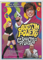 CINEMA - AUSTIN POWERS - LA SPIA CHE CI PROVAVA - 1999 - PICCOLA LOCANDINA CM. 14X10 - Cinema Advertisement