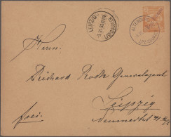 Deutsches Reich - Privatpost (Stadtpost): 1893, ALTENBURG, Auswärtiger Verkehr D - Private & Local Mails