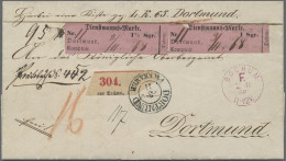 Deutsches Reich - Privatpost (Stadtpost): 1868, VORLÄUFER - Dienstmanns-Institut - Private & Local Mails