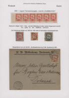 Deutsches Reich - Privatpost (Stadtpost): 1895/1951, DORTMUND/Courier, Saubere U - Private & Local Mails