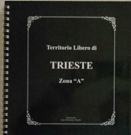 TRIESTE "A" AMG-FTT - ALBUM COMPLETO (IN INGLESE) - NO FRANCOBOLLI - Boites A Timbres