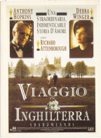 CINEMA - VIAGGIO IN INGHILTERRA - 1994 - PICCOLA LOCANDINA CM. 14X10 - Cinema Advertisement