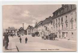 Delémont Place De La Gare Attelage Foin - Delémont