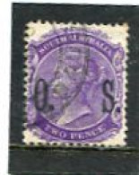 AUSTRALIA/SOUTH AUSTRALIA - 1900 SERVICE  2d.  VIOLET  FINE  USED  SG O82 - Usati