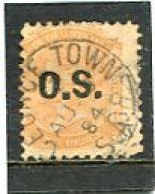 AUSTRALIA/SOUTH AUSTRALIA - 1877 SERVICE  2d.  ORANGE  FINE  USED  SG O44 - Usati