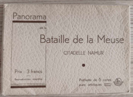 Cartes Postales Anciennes - Carnet De Cartes Complet - Bataille De La Meuse - Citadelle De Namur - Pochette 6 Cartes - Other & Unclassified