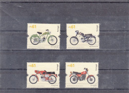 Portugal, (125), Motos, 2007, Mundifil Nº 3612 A 3615 Used - Oblitérés