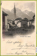 Ad5142 - SWITZERLAND - Ansichtskarten VINTAGE POSTCARD - Gruss Aus Sent - 1908 - Sent