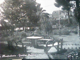 MANFREDONIA ( FOGGIA ) GIARDINI PUBBLICI VB1962 JT6183 - Manfredonia
