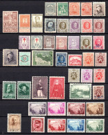 Belgique 1896 à 1932 Neufs* 45 Timbres Différents  12,50 €    (cote 155,55 €  45 Valeurs) - Sonstige & Ohne Zuordnung