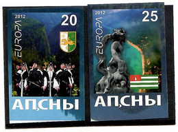 Abkhazia  2012 .  EUROPA CEPT . National Folk Costumes . Imperf. 2v:20,25 - 2012