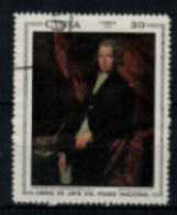 Cuba - "Oeuvres D'art Du Musée National : "Sir William Pitt" De Gainsborough" - Oblitéré N° 1525 De 1971 - Gebruikt