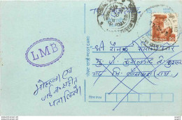 Inde India Entier Postal Stationary Tigre - Covers & Documents