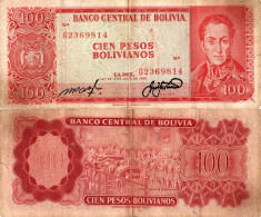 Bolivia / 100 Bolivianos / 1962 / P-163(a) / VF - Bolivie