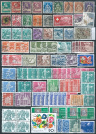 Switzerland-Schweiz-Suisse,HELVETIA,Mixed Lot Of 170 Stamps, Including Duplicates And Obliterated,2 Pages Of Photos. - Collections