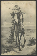 ALGÉRIE. Types Indigènes. Méhari, Courrier Postal Du Sahara - Collection Régence -old Postcard(see Sales Conditions)9772 - Hommes