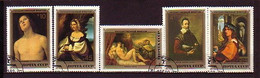 RUSSIA  - 1982 - Tableaux - Artistes Italiens - Mi 5229/33 (O) - Used Stamps