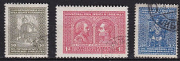 YU014 – YOUGOSLAVIA – 1929 – CROATIAN KINGDOM – Y&T # 204/6 USED 3,25 € - Usati