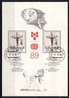 Tchécoslovaquie 1989 Mi 3016 - Bl.94 (Yv BF 87), Obliteré - Used Stamps