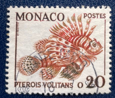 Monaco - C4/56 - 1960 - (°)used - Michel 652 - Gewone Koraalduivel - Used Stamps