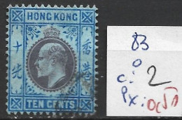 HONG KONG 83 Oblitéré Côte 2 € - Gebraucht