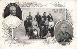 RELIGIONS & CROYANCES - Papes - S.S. Pie X - Les Parents Du Saint-Père - Carte Postale Ancienne - Päpste