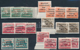 **, * 1956 Sopron 19 Db Bélyeg, 6 Klf érték MF Vizsgálójellel - Sonstige & Ohne Zuordnung