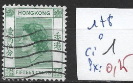 HONG KONG 178 Oblitéré Côte 1 € - Used Stamps