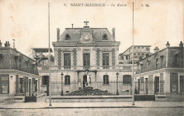 FRANCE - Saint Maurice - Vue Générale De La Mairie - Carte Postale Ancienne - Saint Maurice